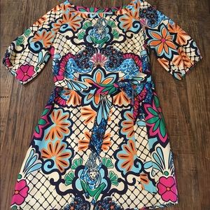 Lilly Pulitzer silk monkey print dress perfect